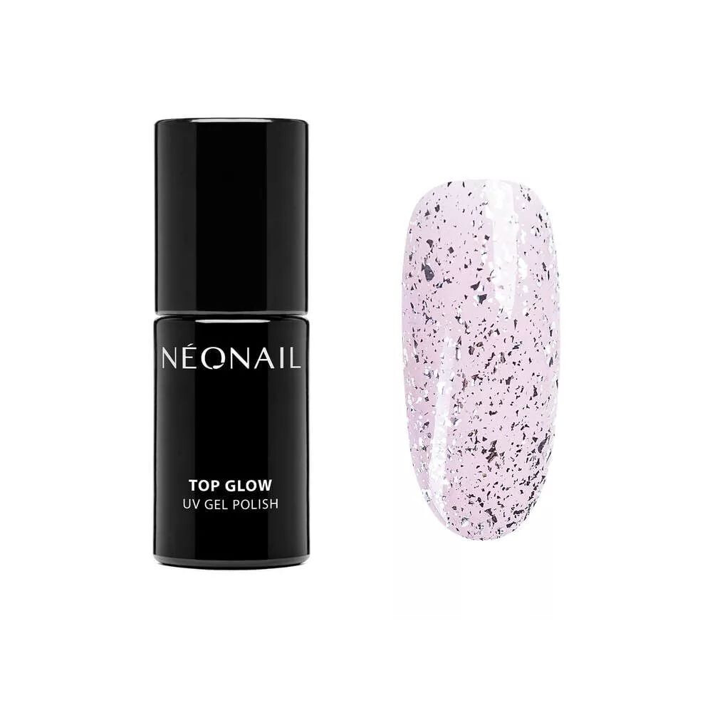 Neonail Not,Specified 8806 Top Glow Silver Flakes Gel Polish 7,2Ml