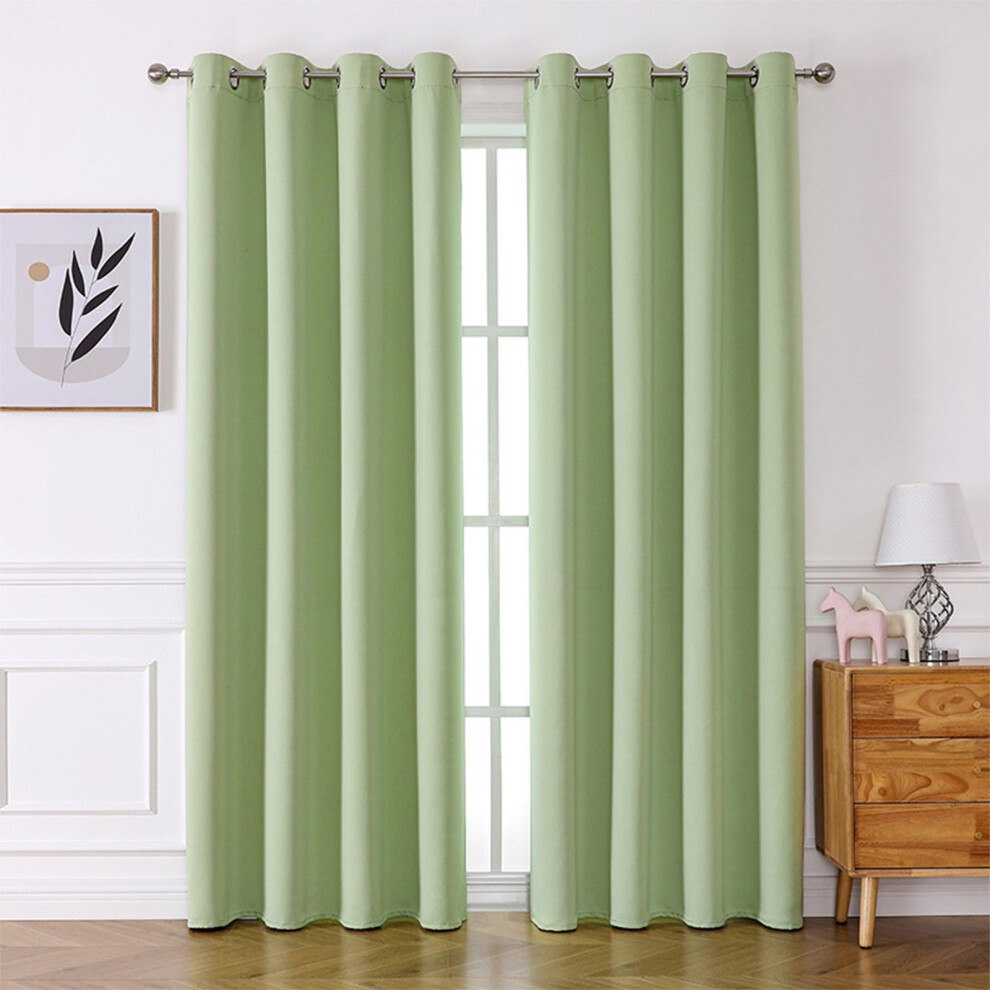 (Green) Curtains Curtain Panel Pair 39 Inch X 51 Inch Curtain Overlay Elegant  Curtains For Bedroom-image-OPC-PJHBH8M-NEW