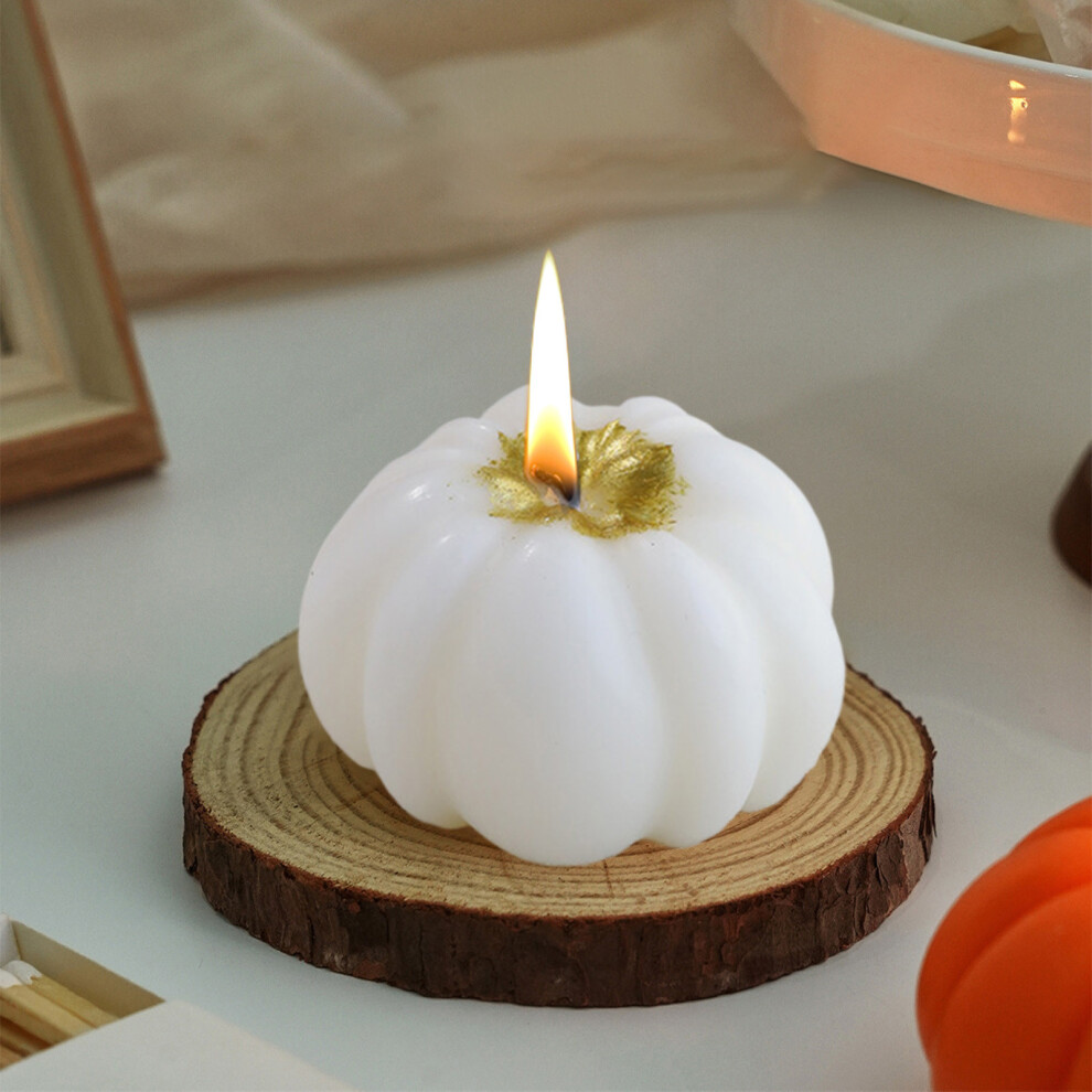 (White) Halloween Pumpkin Scented Candle Holiday Party Decoration Gifts For Women Funing And Unique Birthday Gifts For Sisters-image-OPC-PJHBHVK-NEW