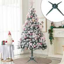 (Green) Christmas Tree Stand For Live Tree,2.2cm Hole Sturdy Plastic Christmas Tree As Strong As Metal, Christmas Tree Base Stand With Spike For 8ft Tall Tree
