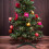 (Green) Large Christmas Tree Rotating Base Tree Foot Bracket Two-way Rotation 5