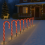 Christmas Candy Cane Outdoor Pathway Lights 8 Pack 1