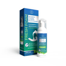 Aligner Fresh Foam Whitening & Retainer Cleaner for Invisalign, ClearCorrect, Essix, Veneers