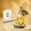 (526PCS) Creative Mini Building Blocks Bees and Butterflies Science Display Stand Desktop Decor 1