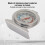 Backofenthermometer Einzel Skala Edelstahl Kochtemperaturmesser für Backen 5