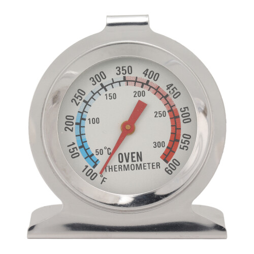 Backofenthermometer Einzel Skala Edelstahl Kochtemperaturmesser für Backen 1