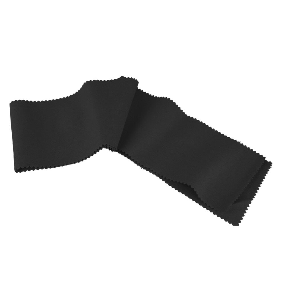 Easy-Fit Black Dust Cover for 88-Key Digital Keyboards Woolen Fabric