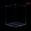 (1 pc, Clear) 8*8*10cm Acrylic Display Case Clear Cube Box Uv Dustproof Toy Protection 1