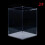 (1 pc, White) 8*8*10cm Acrylic Display Case Clear Cube Box Uv Dustproof Toy Protection 2