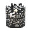 (Black) 50pcs Hollow Electronic Candle Lampshade Flameless Tea Light Wraps  Eid Mubarak 1