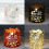 (Silver) 50pcs Hollow Electronic Candle Lampshade Flameless Tea Light Wraps  Eid Mubarak 2