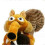"27cm Squirrel Plush Toy Decoration Children's Gift" 3