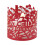 (Red) 50pcs Hollow Electronic Candle Lampshade Flameless Tea Light Wraps  Eid Mubarak 1