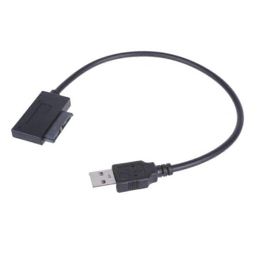 USB2.0 to 7+6 13Pin Slimlines SATA Cable for Laptops Electronic Components 2