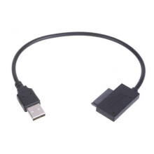USB2.0 to 7+6 13Pin Slimlines SATA Cable for Laptops Electronic Components