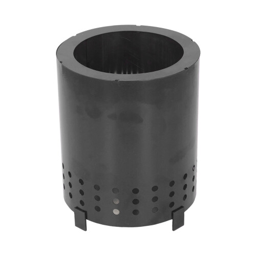 Rauchfreier Tischkamin 13x13x16 cm Eisen-Schwarz 1