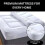(King )  Hotel Quality Mattress Topper Luxury Soft 10cm 2
