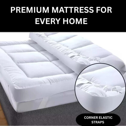 (King )  Hotel Quality Mattress Topper Luxury Soft 10cm 1