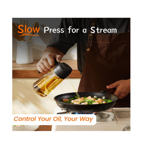 TrendPlain 16oz Olive Oil Spray Bottle Kitchen Gadget 2