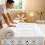 (King )  Hotel Quality Mattress Topper Luxury Soft 10cm 3
