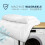 (King )  Hotel Quality Mattress Topper Luxury Soft 10cm 6