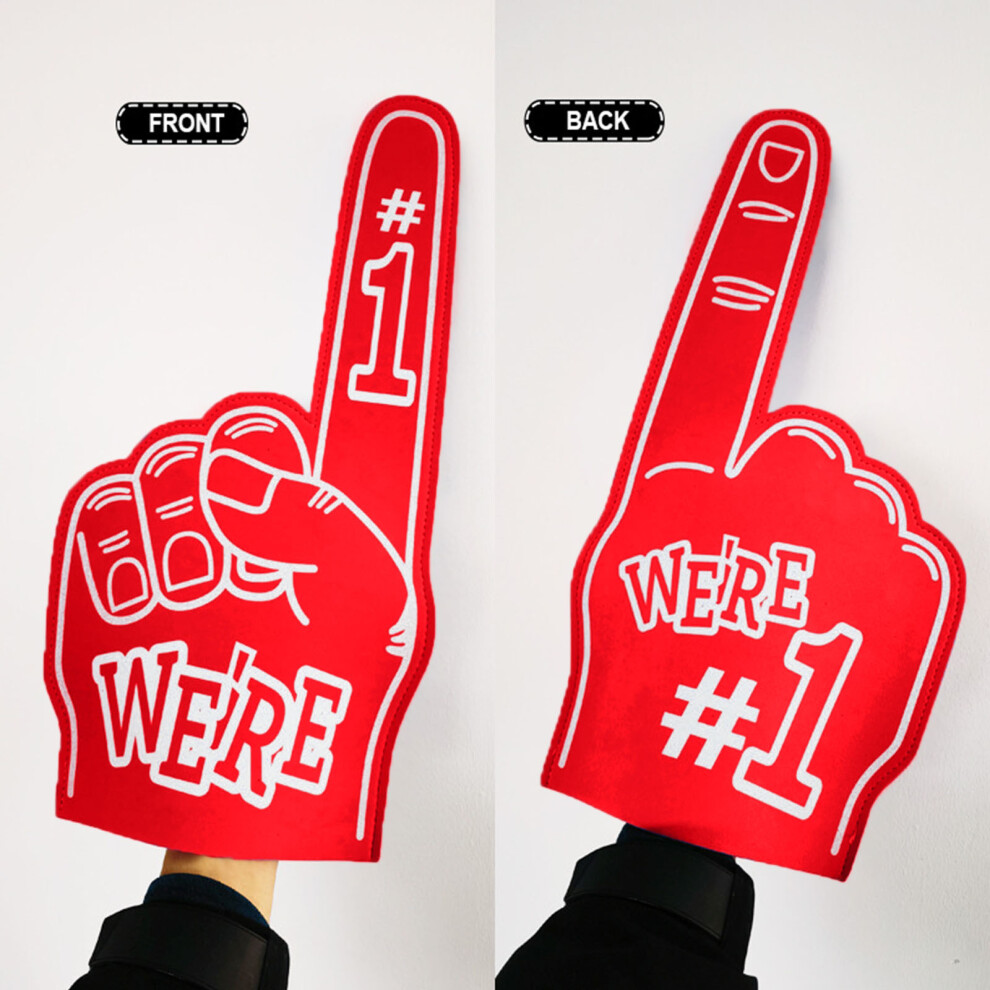 (Red) Foam Finger Foam Foam Foam Hand Foam Finger Large