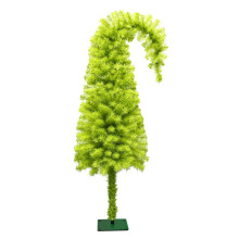 (A) Christmas Decoration PVC Crooked Neck Christmas Tree Crooked Tree Colored Balls Christmas Decoration Ornaments