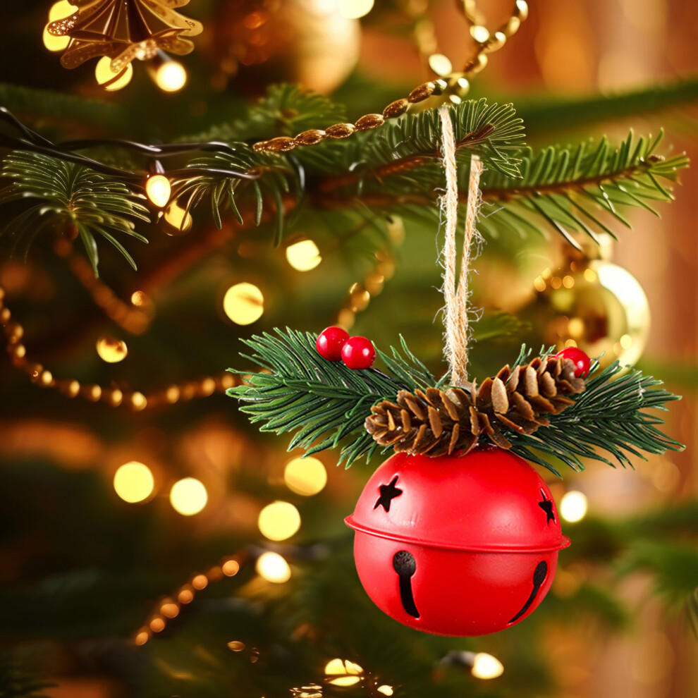 (A) Christmas Tree  Pendant Hanging  With   Wind Chime Christmas Tree Pendant Christmas Decorations-image-OPC-PJHBZ25-NEW