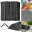 (500 pieces) 500/200/100pcs Flexible Bendy Black Drinking Straws Plastic Disposable Straws-h 3