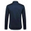 (S, Blue) Mens Banded Collar Slim Fit Dress Shirts 2