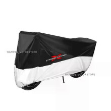 (M for 160cm, Silver) Applies toMotorcycle Cover Outdoor Rain Dustproof UV Protector Covers For Honda Crossrunner VFR800X VFR
