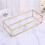 Clear Glass Golden Vintage Display Box Perfect to Use As Wedding Box Keepsake 2