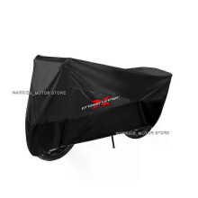 (3XL for 220cm, black) Applies toMotorcycle Cover Outdoor Rain Dustproof UV Protector Covers For Honda Crossrunner VFR800X VFR