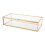 Clear Glass Golden Vintage Display Box Perfect to Use As Wedding Box Keepsake 1