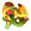 Dinosaurier-Eier-Spielzeug Mini-Simulation ABS - 3 x AA 15