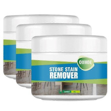 (3pcs) 1-3x Stone Stain Remover Granite Quartz Marble Tile Stubborn Stains Deep Cleaning Powder Strong Decontamination Granite Stone Cleaner
