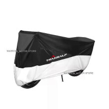 (L for 180cm, Silver) Applies toMotorcycle Cover Outdoor Rain Dustproof UV Protector Covers For Honda XL750 TRANSALP 750