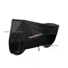 (2XL for 200cm, black) Applies toMotorcycle Cover Outdoor Rain Dustproof UV Protector Covers For Honda XL750 TRANSALP 750