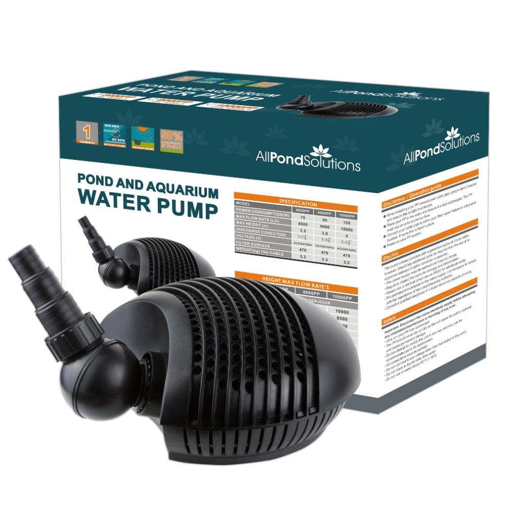 Allpondsolutions 10000L/H Submersible Pond Pump 10000Pp