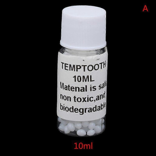 (10ml, White) 10ml Denture Solid Glue Temporary Tooth Repair Kit Teeth and Gaps False 1