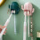 (White) Wall Mounted Cactus Toothbrush Holder Room Bedroom Organization 5