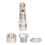 Edelstahl 10AN Scavenger-Kit, Bung M18x1.5 16