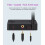 USB 5.0 3 in 1 Wireless Bluetooth Adapter Bluetooth Audio Transmitter Fiber Coaxial 3.5mm Bluetooth Adapter 7