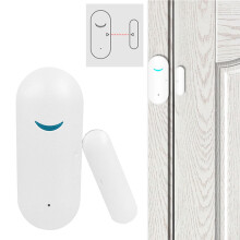 Easy Install Push Notification Office Guard Door Sensor Alarm Anti Theft Home Security Open Closed Smart WIFI Tuya APP