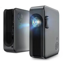 (UK Plug) 1080P Portable LED Projector 3500 Lumens 4K Resolution Supported Mini Cinema Smart TV Beamer Support HD/USB Playback Home Theater