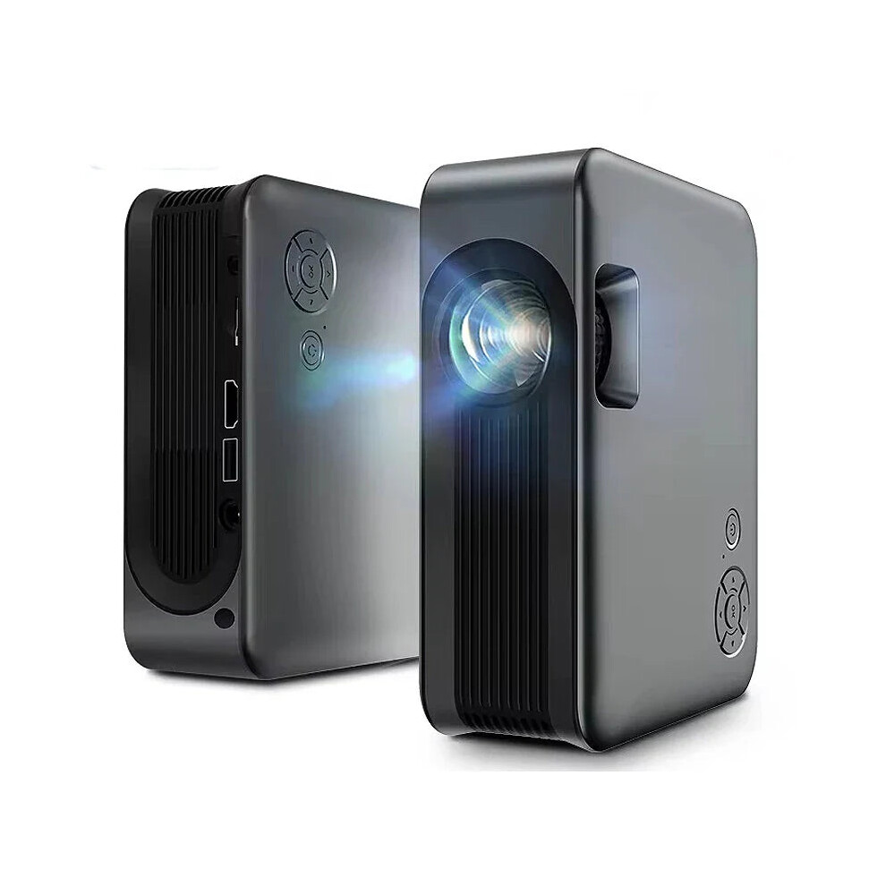 (Eu Plug) 1080P Portable Led Projector 3500 Lumens 4K Resolution Supported Mini Cinema Smart Tv Beamer Support Hd/Usb Playback Home Theater 1138392726327
