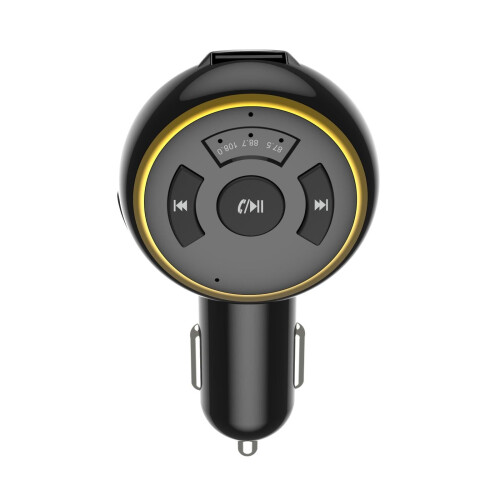 Multifunctional Bluetooth Hand-Free Phone With FM Launch And USB Car Charge 2