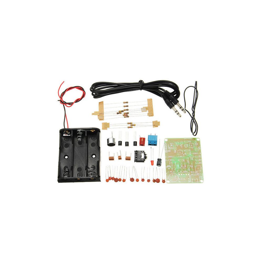 Fm Transmitter Kit Rf-02 Wireless Microphone Parts Mp3 Repeater Micro Transmitter 8727971252451