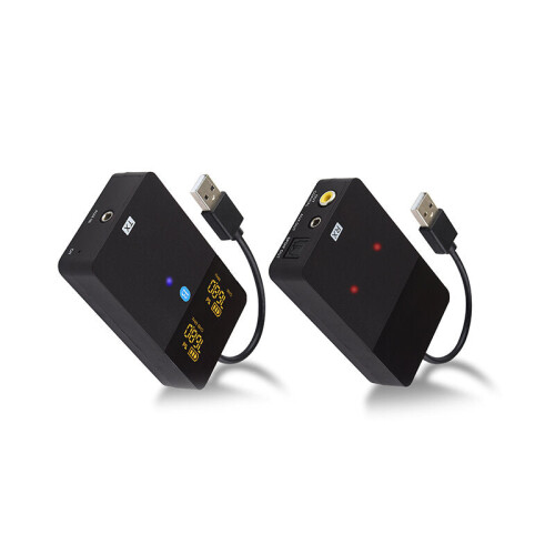 (Receiver) 200m Through-wall Audio Transmitter Receiver Bluetooth SPDIF Coaxial Wireless Adapter