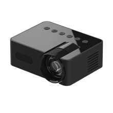 (White) Mini Wifi Smart Portable Outdoor Projector Full HD1080P Office Home Theater Movie Wireless Same Screen Projector